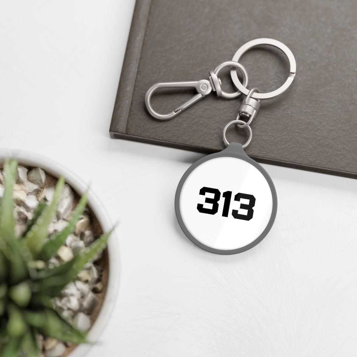 Detroit '313' Keyring - Circumspice Michigan