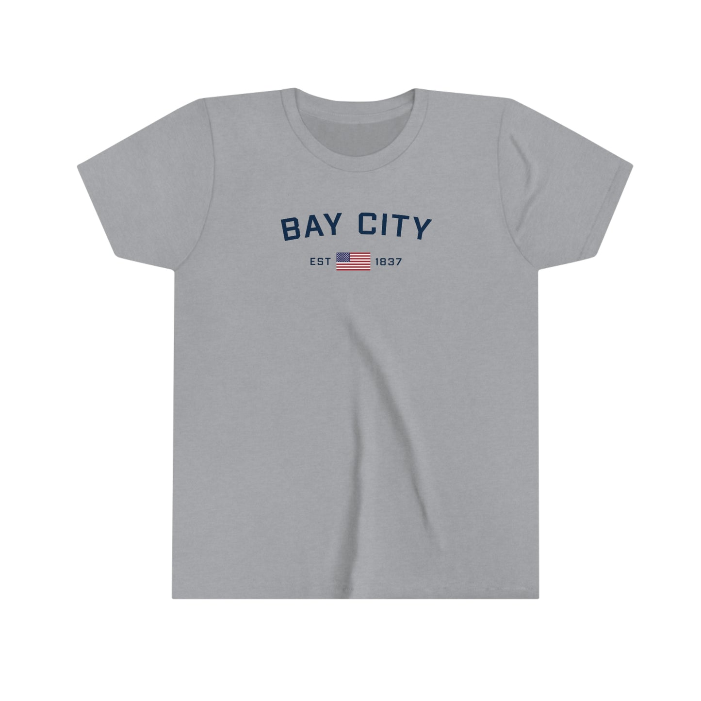 'Bay City EST 1837' T-Shirt | Youth Short Sleeve