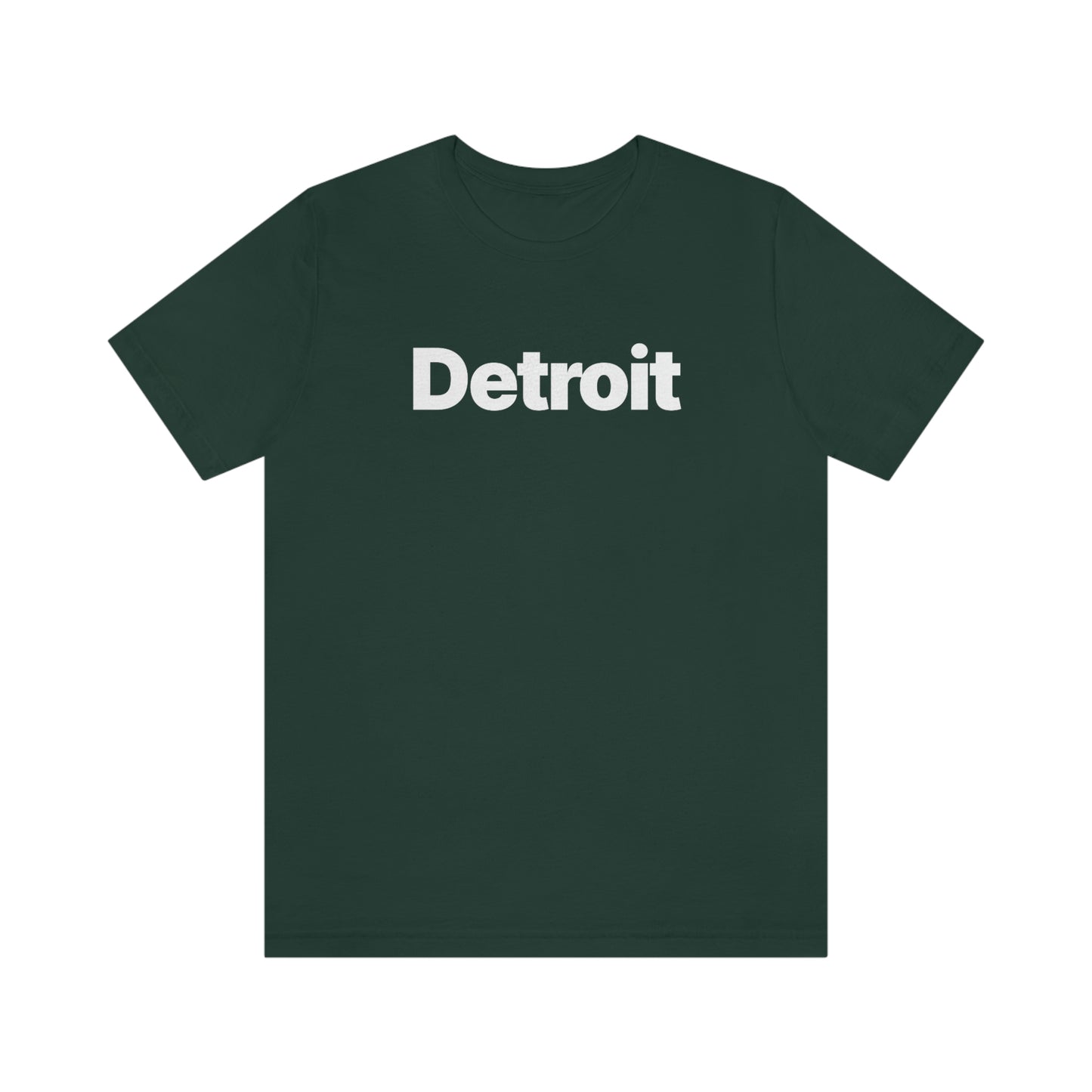 'Detroit' T-Shirt (Small SUV Parody Font) | Unisex Standard Fit