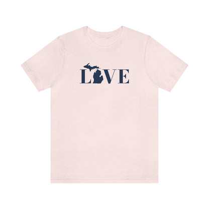 Michigan 'Love' T-Shirt (Didone Font) | Unisex Standard Fit