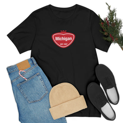 'Michigan EST. 1837' T-Shirt (Local Sodapop Parody) | Unisex Standard Fit