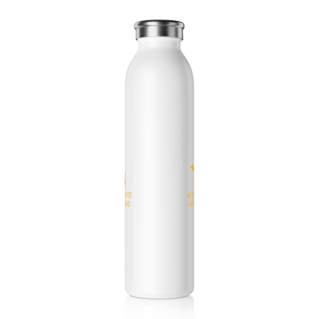 'Water Winter Wonderland' Water Bottle (Gold Etching) | 20oz Double-Walled - Circumspice Michigan