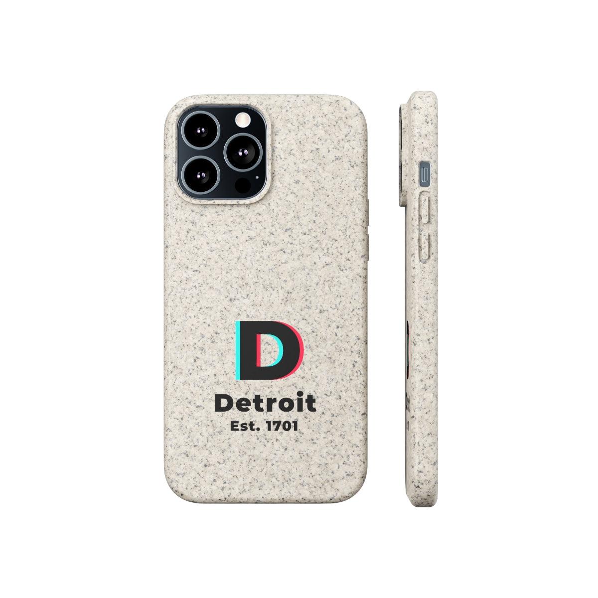 'Detroit Est. 1701' Phone Cases (Social Media Parody) | Android & iPhone - Circumspice Michigan