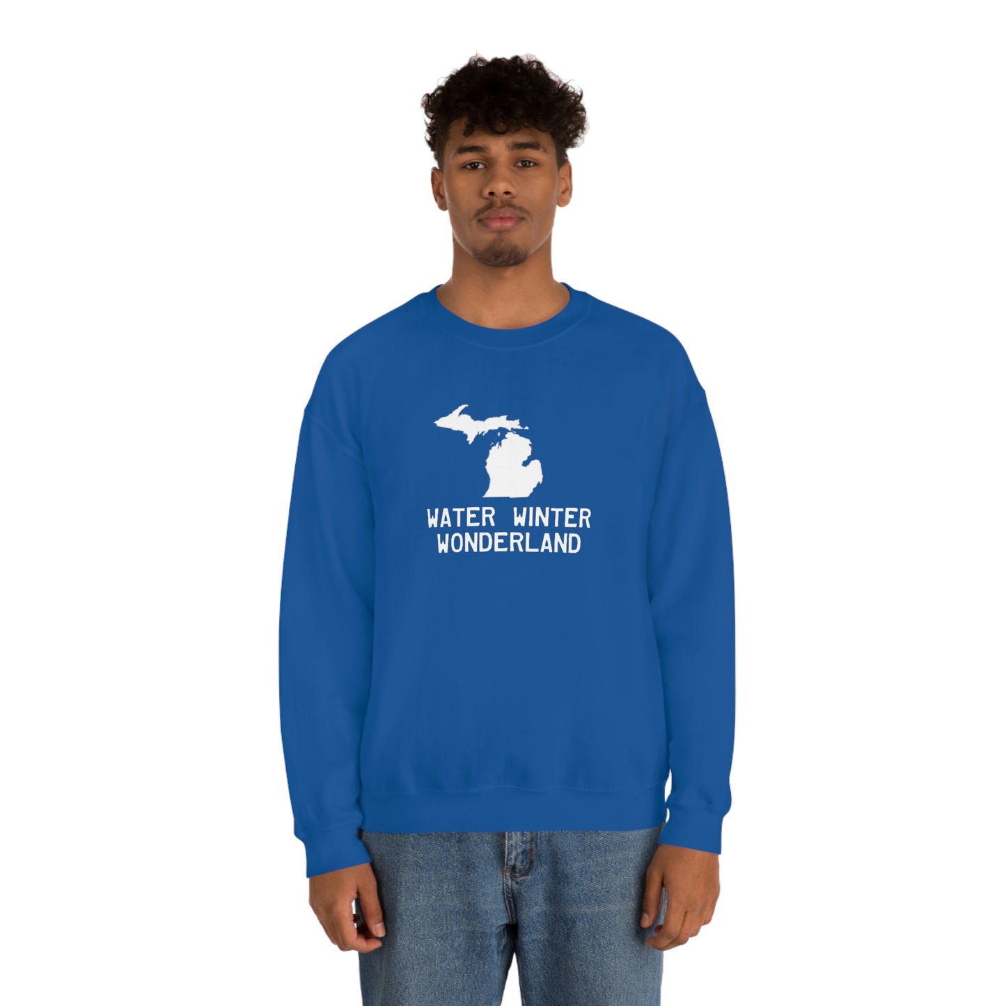 Michigan 'Water Winter Wonderland' Sweatshirt | Unisex Standard