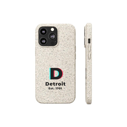 'Detroit Est. 1701' Phone Cases (Social Media Parody) | Android & iPhone - Circumspice Michigan