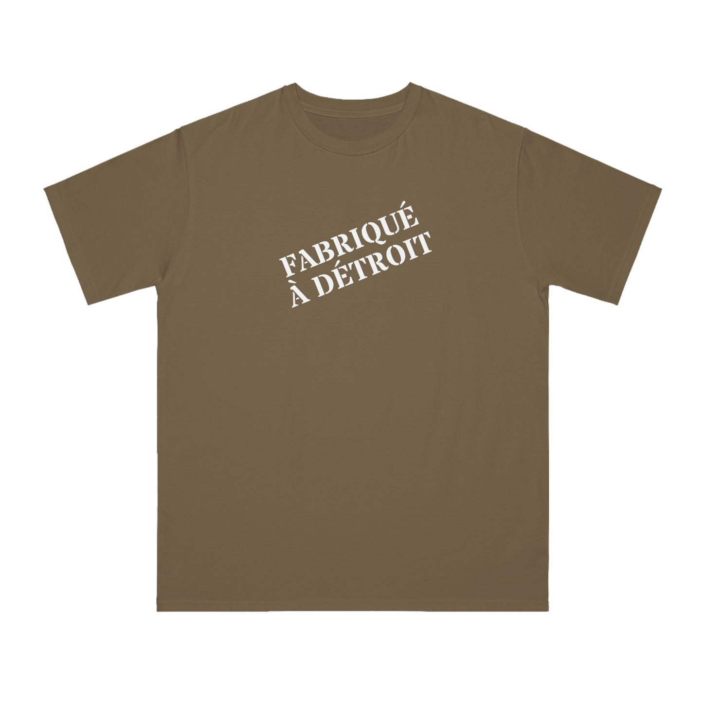 'Fabriqué à Détroit' T-Shirt | Organic Unisex