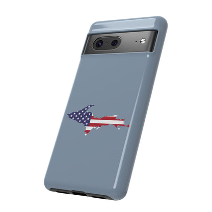 Michigan Upper Peninsula Tough Phone Case (B-24 Liberator w/ UP USA Flag Outline) | Samsung & Pixel Android