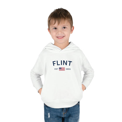 'Flint EST 1855' Hoodie (Whimsical Sans Font) | Unisex Toddler