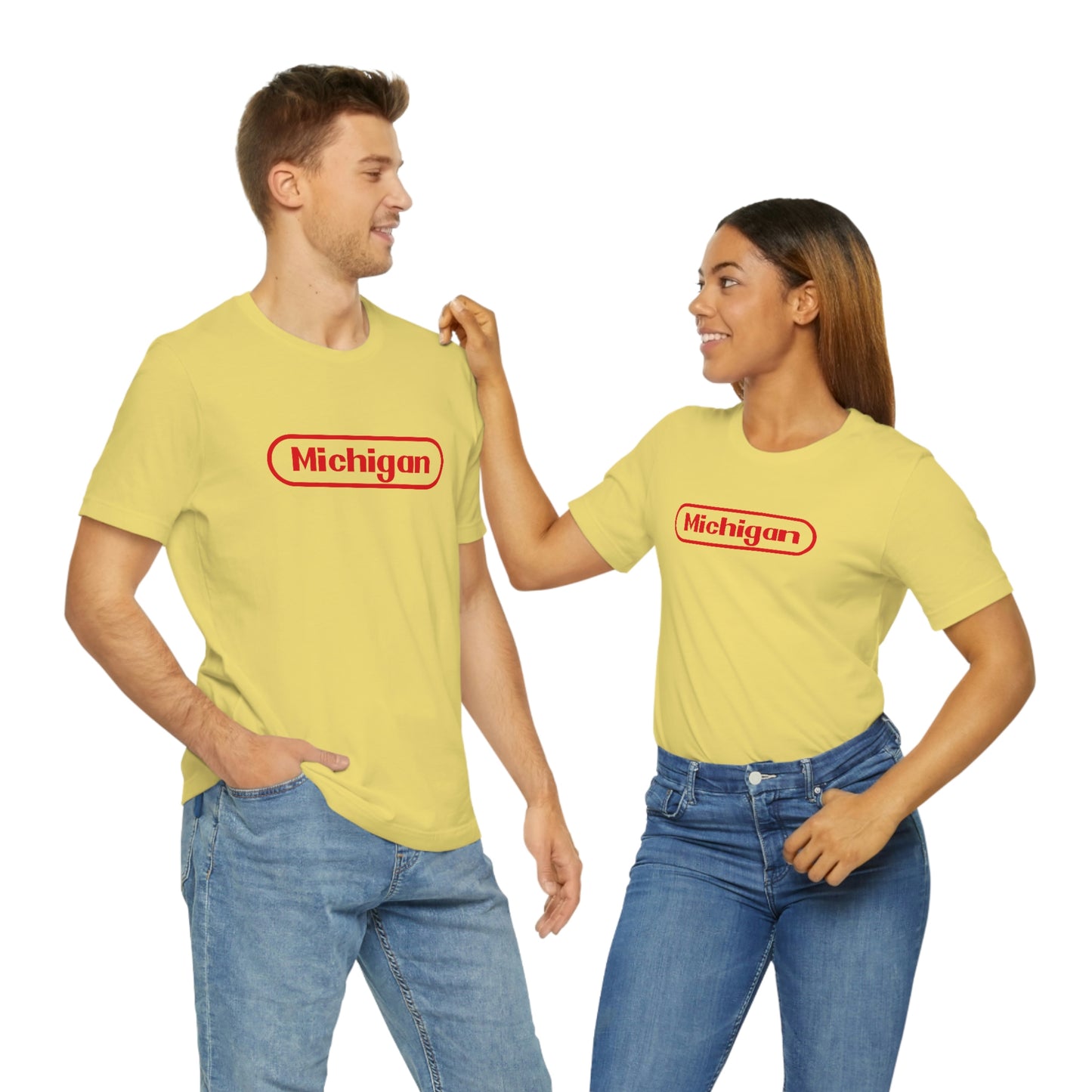 'Michigan' T-Shirt (Video Game Parody) | Unisex Standard Fit