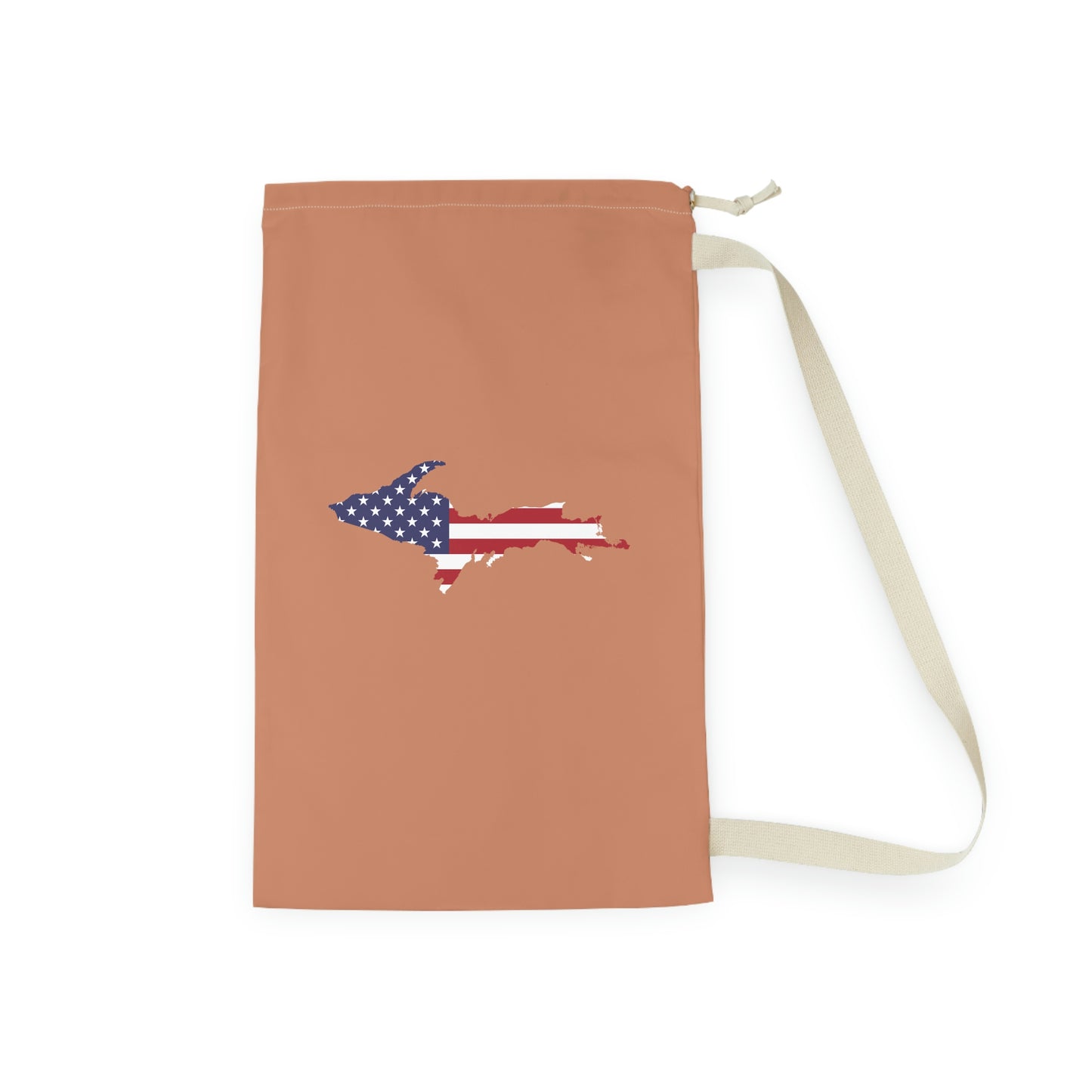 Michigan Upper Peninsula Laundry Bag (w/ UP USA Flag Outline)