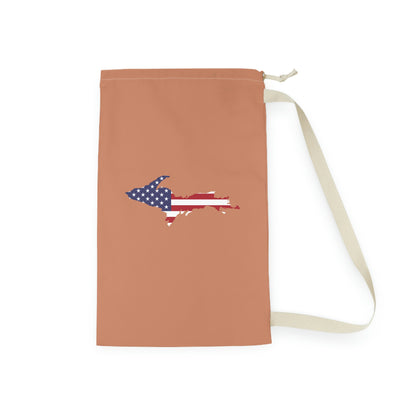 Michigan Upper Peninsula Laundry Bag (w/ UP USA Flag Outline)