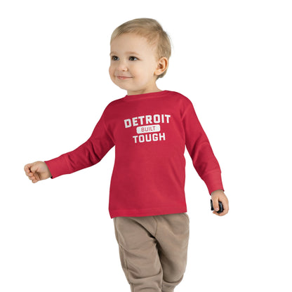 'Built Detroit Tough'' Parody T-Shirt | Toddler Long Sleeve