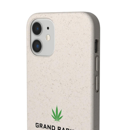 'Grand Rapids' Phone Cases (w/ Cannabis Leaf) | Android & iPhone - Circumspice Michigan