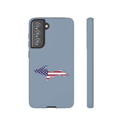 Michigan Upper Peninsula Tough Phone Case (B-24 Liberator w/ UP USA Flag Outline) | Samsung & Pixel Android