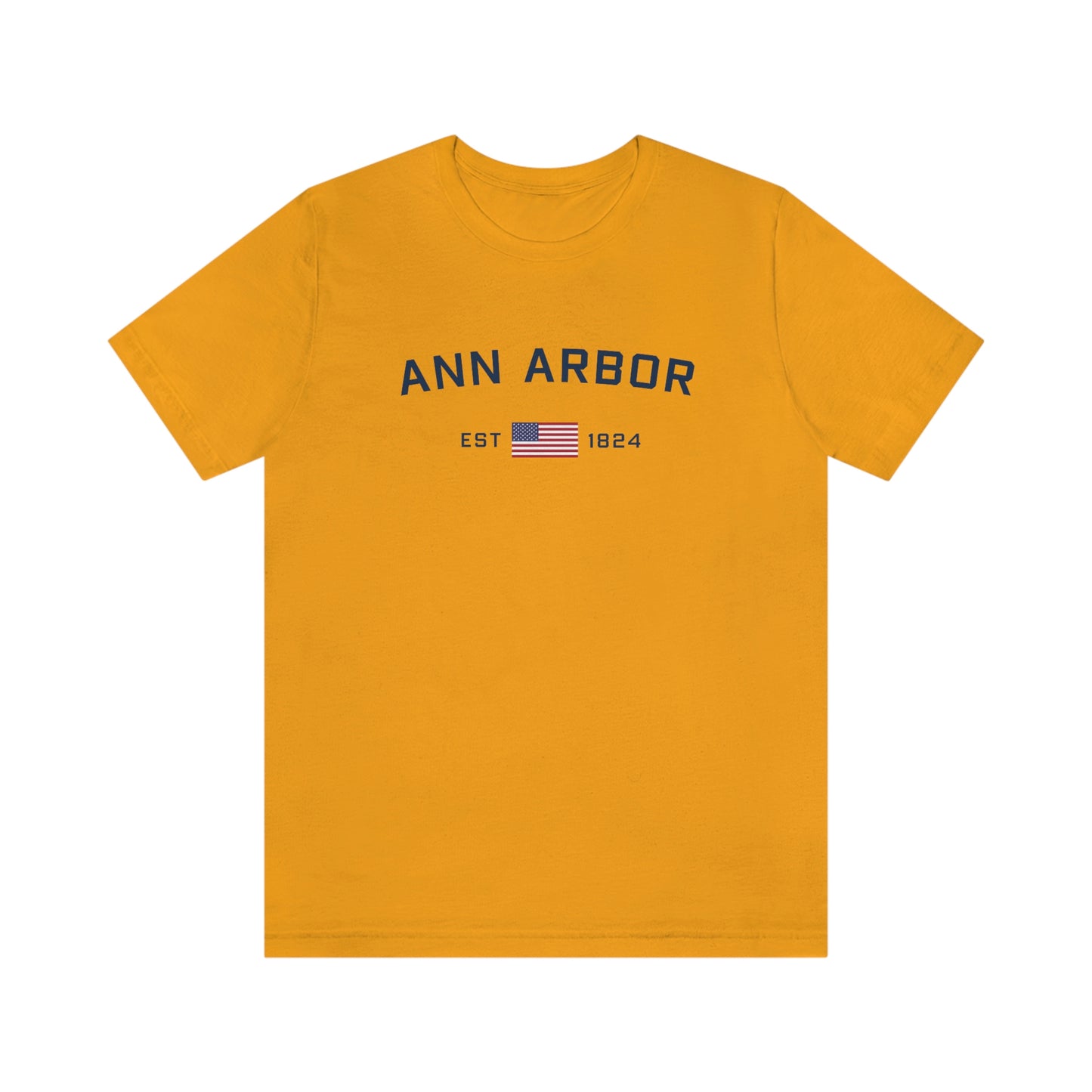 'Ann Arbor EST 1824' T-Shirt | Unisex Standard Fit