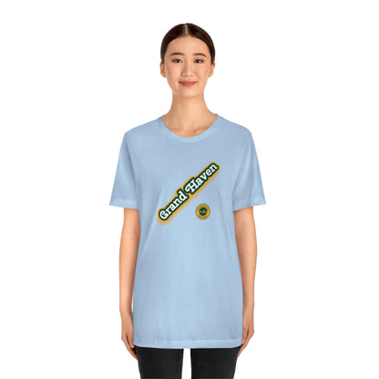 'Grand Haven - Authentically Michigan' Parody T-Shirt | Unisex Standard Fit