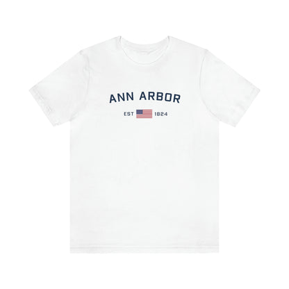 'Ann Arbor EST 1824' T-Shirt | Unisex Standard Fit