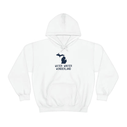 Michigan 'Water Winter Wonderland' Hoodie | Unisex Standard