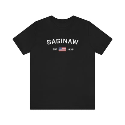 'Saginaw EST 1835' T-Shirt | Unisex Standard Fit