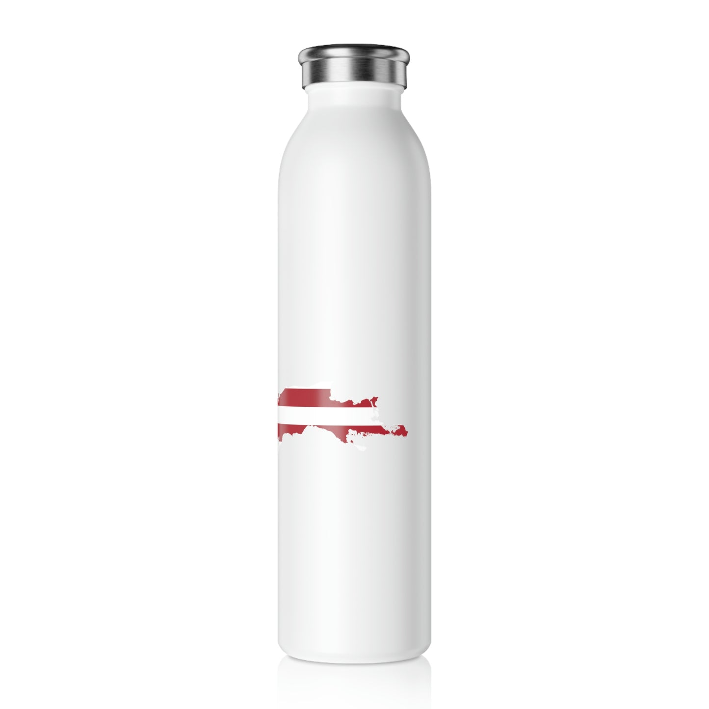 Michigan Upper Peninsula Water Bottle (w/ Large UP USA Flag Outline) | 20oz Double-Walled