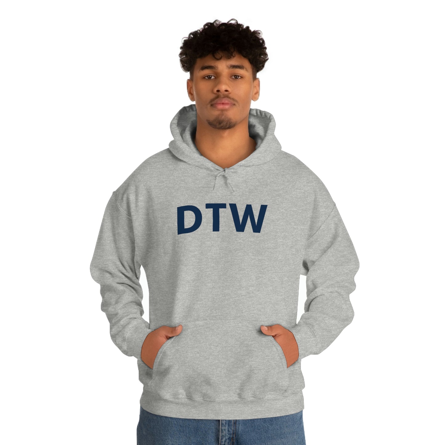 Detroit 'DTW' Hoodie | Unisex Standard