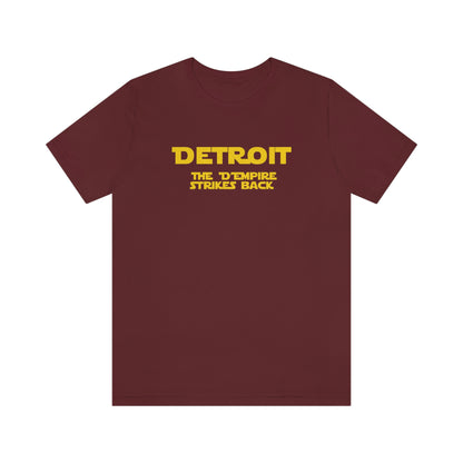 'Detroit the D'Empire Strikes Back' T-Shirt (1970s Sci-Fi Parody) | Unisex Standard Fit