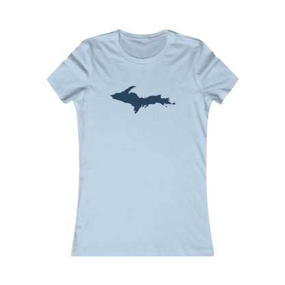 Michigan Upper Peninsula T-Shirt (w/ UP Outline) | Women's Slim Fit