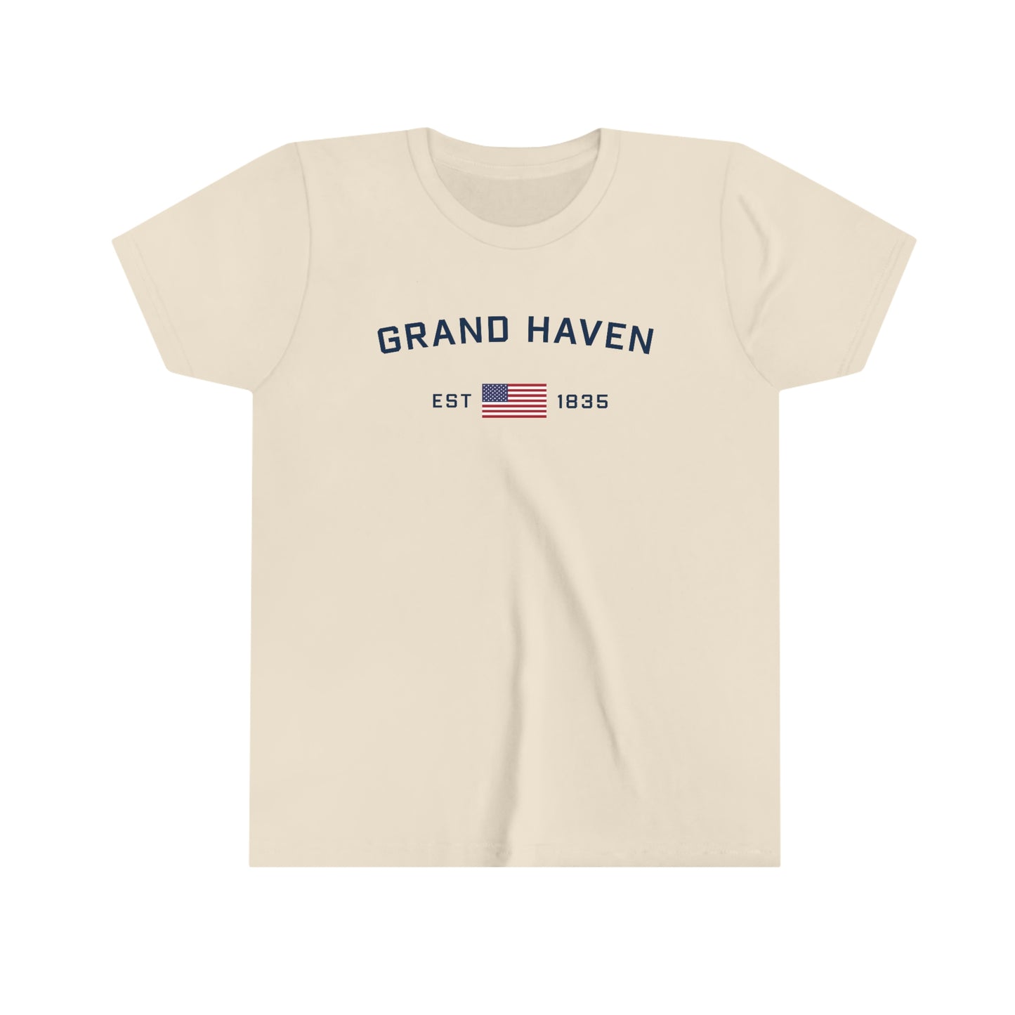 'Grand Haven EST 1835' T-Shirt | Youth Short Sleeve