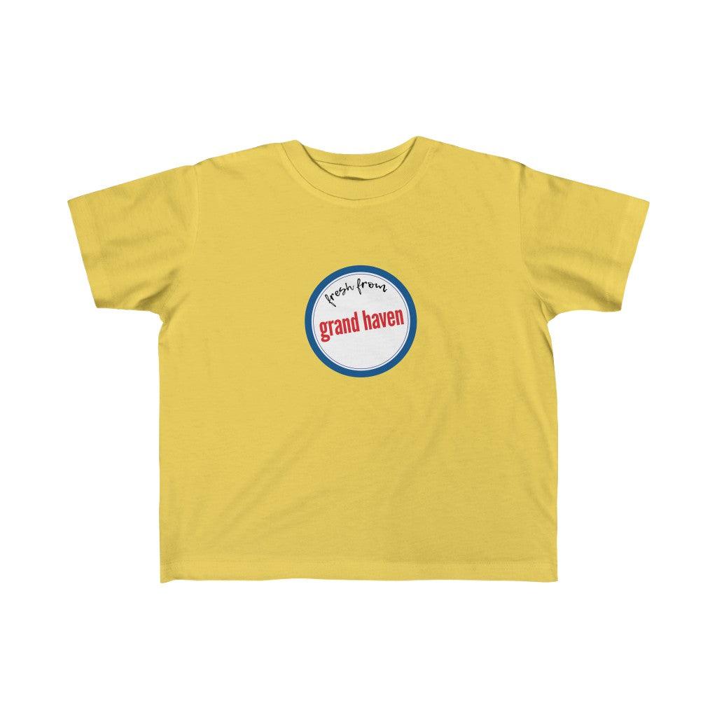 'Fresh From Grand Haven' T-Shirt | Toddler Short Sleeve - Circumspice Michigan