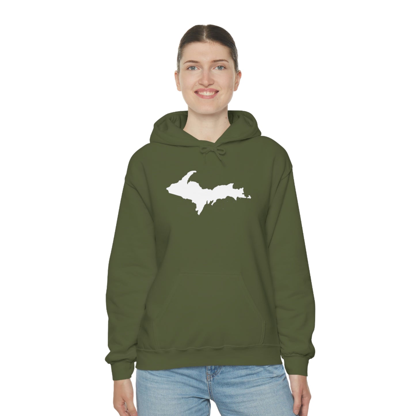 Michigan Upper Peninsula  Hoodie (w/U.P. Outline) | Unisex Standard