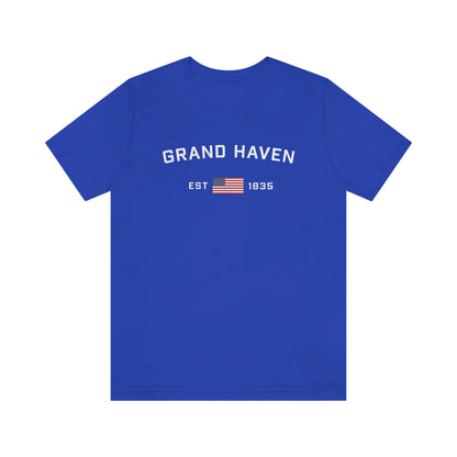 'Grand Haven EST 1835' T-Shirt | Unisex Standard Fit