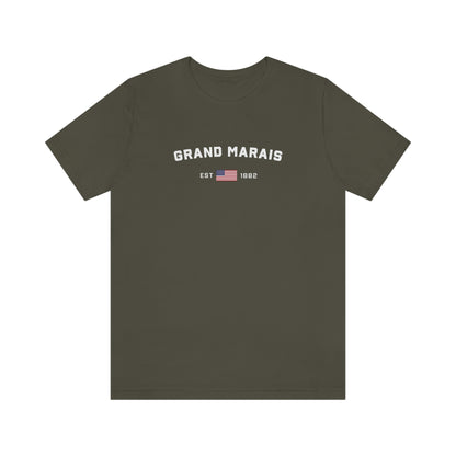 'Grand Marais EST 1882' T-Shirt | Unisex Standard Fit