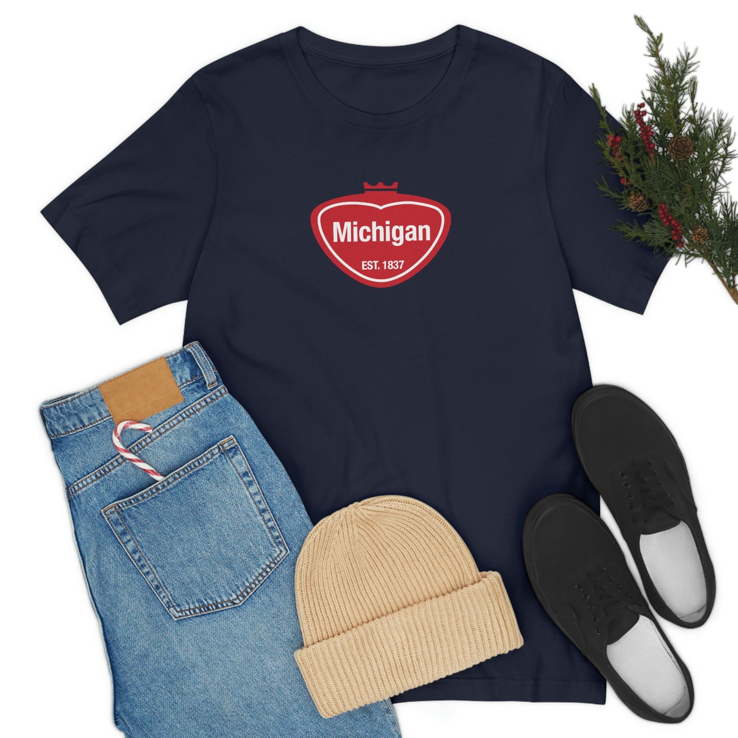 'Michigan EST. 1837' T-Shirt (Local Sodapop Parody) | Unisex Standard Fit