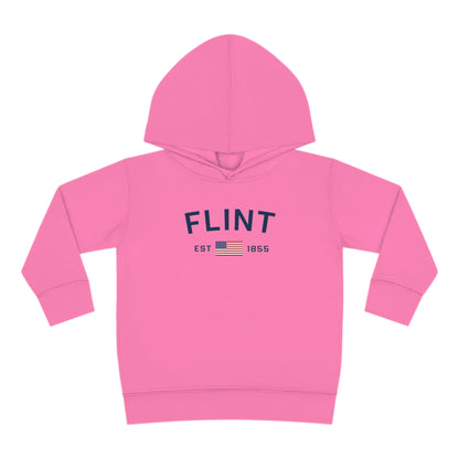 'Flint EST 1855' Hoodie (Whimsical Sans Font) | Unisex Toddler