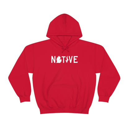 Michigan 'Native' Hoodie (Licence Plate Font) | Unisex Standard