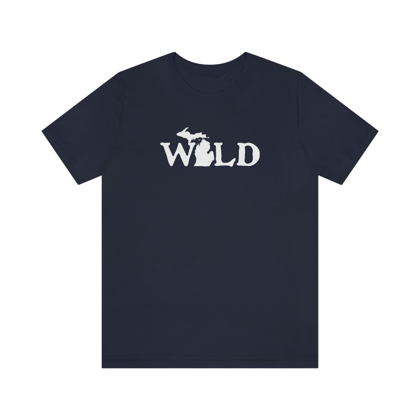 Michigan 'Wild' T-Shirt (Woodcut Font) | Unisex Standard Fit