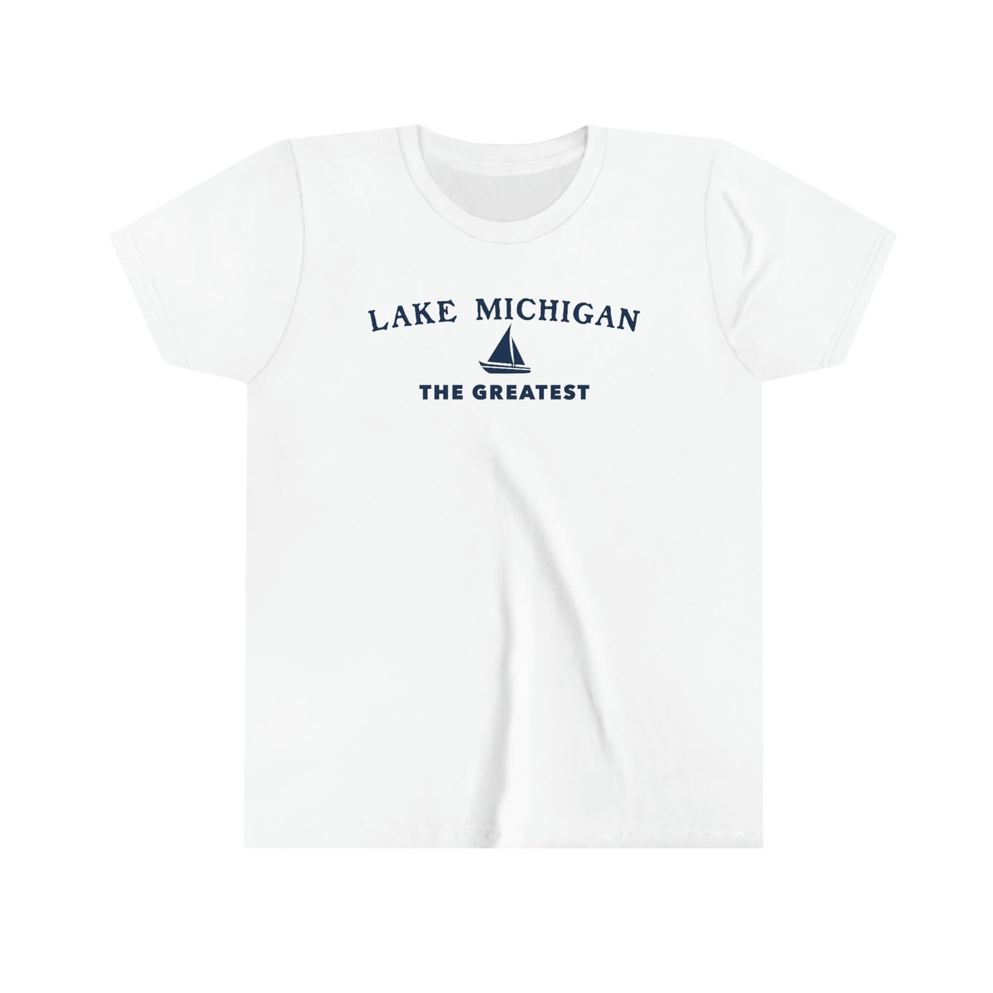 'Lake Michigan The Greatest' T-Shirt | Youth Short Sleeve