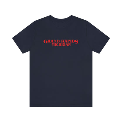 'Grand Rapids Michigan' ' T-Shirt (1980s Drama Parody) | Unisex Standard Fit