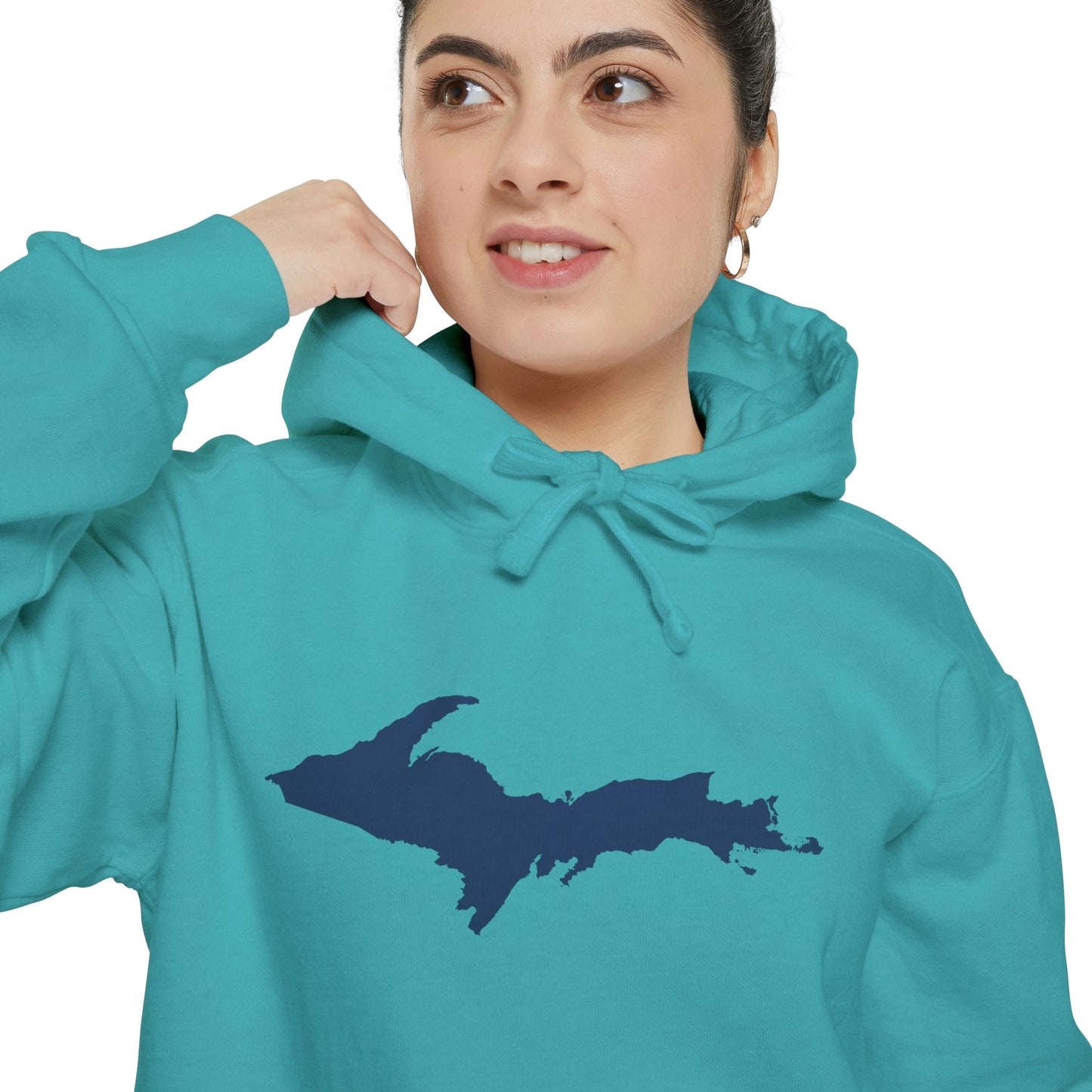 Michigan Upper Peninsula Hoodie | Unisex Garment-Dyed