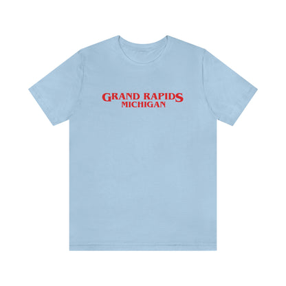 'Grand Rapids Michigan' ' T-Shirt (1980s Drama Parody) | Unisex Standard Fit