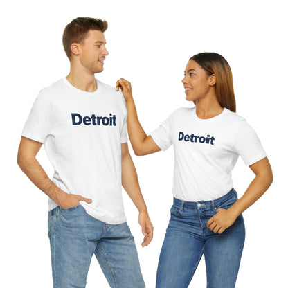 'Detroit' T-Shirt (Small SUV Parody Font) | Unisex Standard Fit