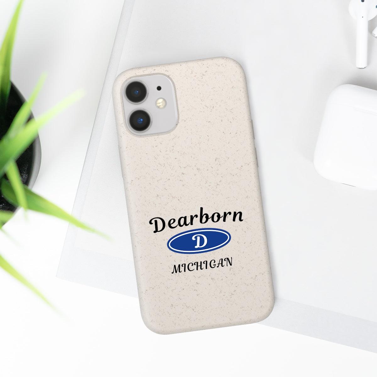 'Dearborn Michigan' Phone Cases (Automobile Parody) | Android & iPhone - Circumspice Michigan