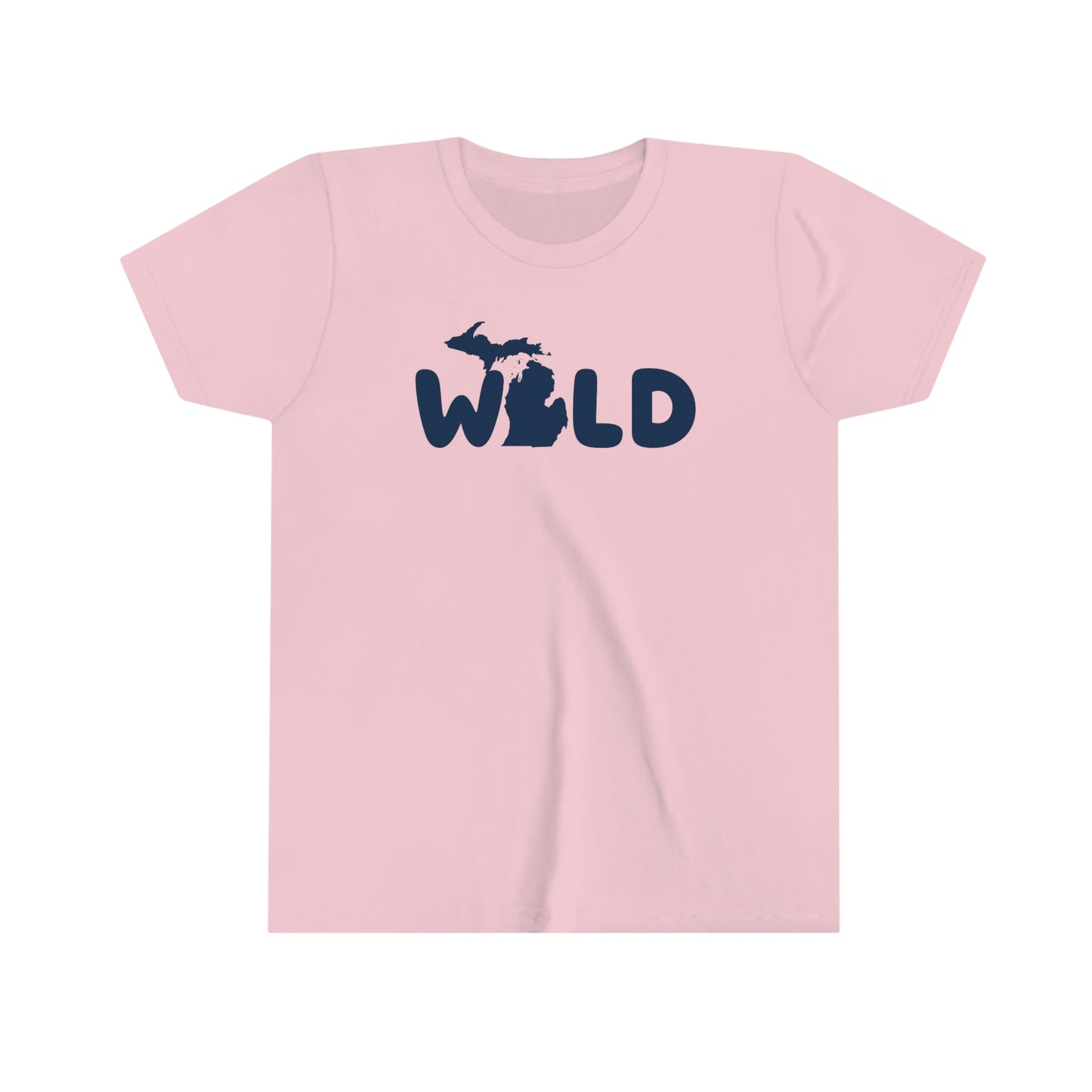 Michigan 'Wild' T-Shirt (Rounded Children's Font) | Youth Short Sleeve