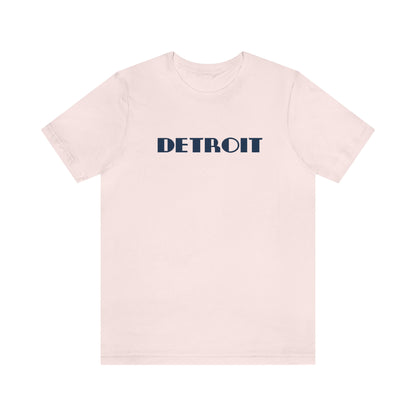 'Detroit' T-Shirt (Art Deco Font) | Unisex Standard Fit