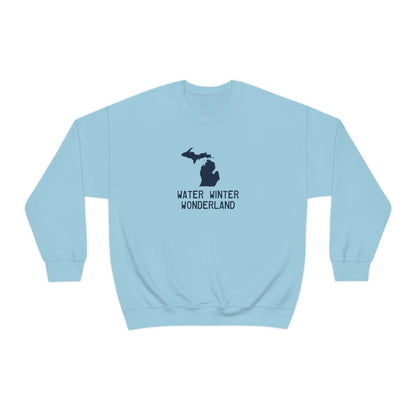 Michigan 'Water Winter Wonderland' Sweatshirt | Unisex Standard