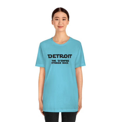 'Detroit the D'Empire Strikes Back' T-Shirt (1970s Sci-Fi Parody) | Unisex Standard Fit