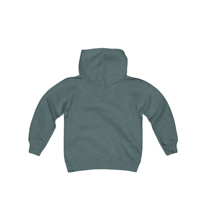 Michigan Upper Peninsula Hoodie (w/ Orange UP Outline)| Unisex Youth