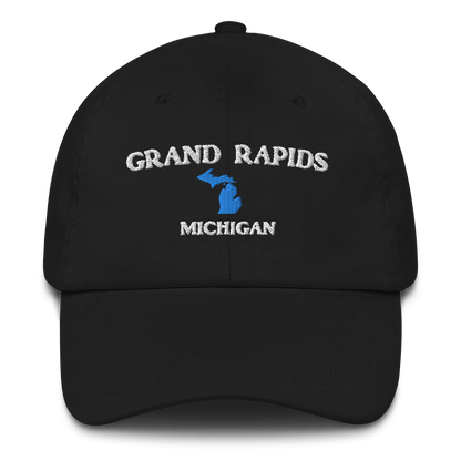 'Grand Rapids Michigan' Dad Hat (w/ Michigan Outline)