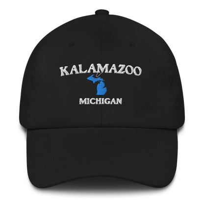 'Kalamazoo Michigan' Dad Hat (w/ Michigan Outline)