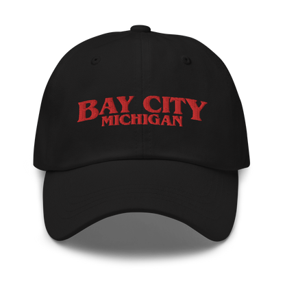 'Bay City Michigan' Dad Hat (1980s Drama Parody)